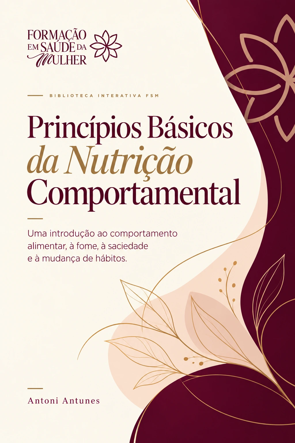 Capa do e-book Princípios Básicos da Nutrição Comportamental